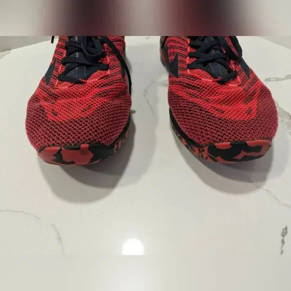 Mizuno Men's Tc-11 Cross Trainer running red black sneakers shoe low top size 14